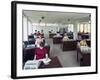 Administration Office at Huntsman House, Leeds, West Yorkshire, 1968-Michael Walters-Framed Photographic Print