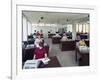 Administration Office at Huntsman House, Leeds, West Yorkshire, 1968-Michael Walters-Framed Photographic Print