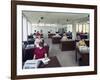 Administration Office at Huntsman House, Leeds, West Yorkshire, 1968-Michael Walters-Framed Photographic Print