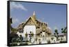 Administrative Halls and Buildings, Grand Palace, Bangkok, Thailand-Cindy Miller Hopkins-Framed Stretched Canvas