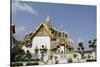 Administrative Halls and Buildings, Grand Palace, Bangkok, Thailand-Cindy Miller Hopkins-Stretched Canvas