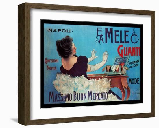 Admirable Glove Collection and Assortment from Mele-Aleardo Villa-Framed Art Print