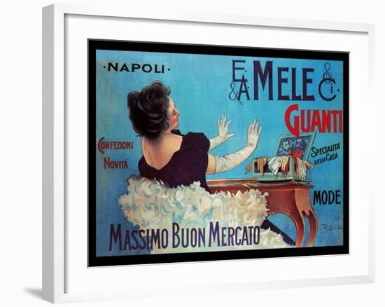 Admirable Glove Collection and Assortment from Mele-Aleardo Villa-Framed Art Print