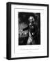 Admiral Alexander Hood, 1st Viscount Bridport, Officer of the Royal Navy-J Robinson-Framed Giclee Print