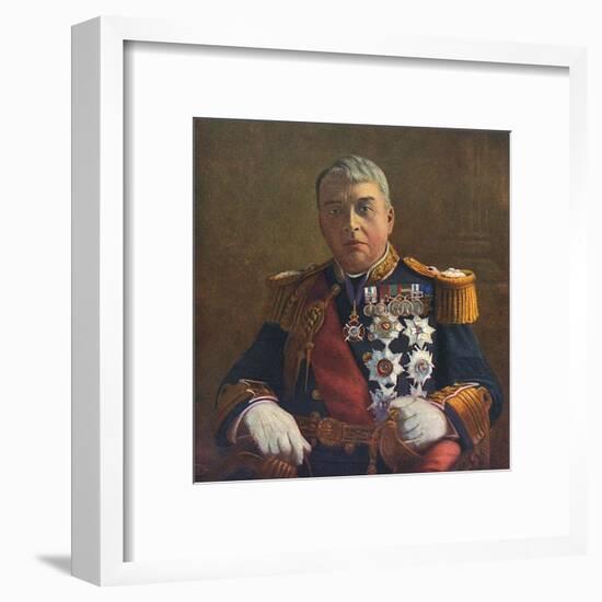 Admiral and Sea Lord of the Royal Navy John Fisher-null-Framed Art Print