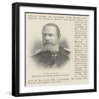 Admiral Avellan, Commanding the Russian Squadron at Toulon-null-Framed Giclee Print