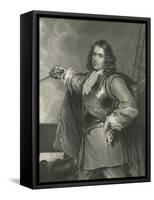 Admiral Blake-Henry Perronet Briggs-Framed Stretched Canvas