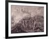 Admiral D'Estaing Capturing Island of Grenada, July 4, 1779, American War of Independence, Grenada-null-Framed Giclee Print