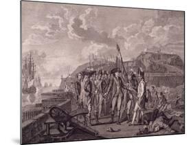 Admiral D'Estaing Capturing Island of Grenada, July 4, 1779, American War of Independence, Grenada-null-Mounted Giclee Print