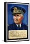 Admiral Darlan, Vichy French Propaganda Poster, C1940-1942-Roland Coudon-Framed Stretched Canvas