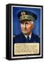 Admiral Darlan, Vichy French Propaganda Poster, C1940-1942-Roland Coudon-Framed Stretched Canvas