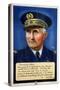 Admiral Darlan, Vichy French Propaganda Poster, C1940-1942-Roland Coudon-Stretched Canvas