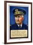 Admiral Darlan, Vichy French Propaganda Poster, C1940-1942-Roland Coudon-Framed Giclee Print