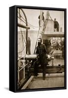 Admiral David D. Porter, 1861-65-Mathew Brady-Framed Stretched Canvas