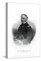 Admiral David Farragut, Us Navy Officer in the American Civil War, 1862-1867-Brady-Stretched Canvas