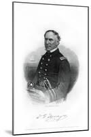Admiral David Farragut, Us Navy Officer in the American Civil War, 1862-1867-Brady-Mounted Giclee Print