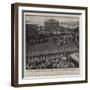 Admiral Dewey in Colombo, the Admiral Thanking Colonel Savage for the Guard of Honour-null-Framed Giclee Print