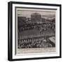 Admiral Dewey in Colombo, the Admiral Thanking Colonel Savage for the Guard of Honour-null-Framed Giclee Print