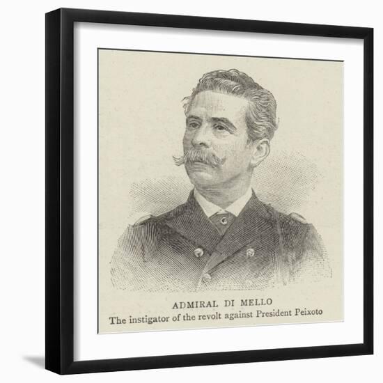 Admiral Di Mello-null-Framed Giclee Print