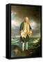 Admiral Edward Boscawen (1711-1761), C.1750-60 (Oil on Canvas)-Joshua Reynolds-Framed Stretched Canvas