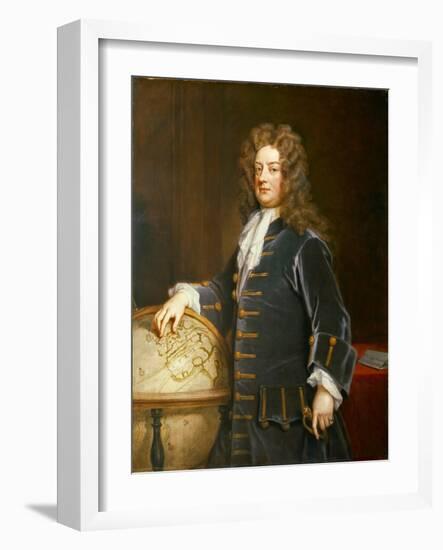 Admiral Edward Russell, 1St Earl of Orford (1653-1727), C.1710 (Oil Painting)-Godfrey Kneller-Framed Giclee Print