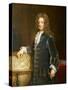 Admiral Edward Russell, 1St Earl of Orford (1653-1727), C.1710 (Oil Painting)-Godfrey Kneller-Stretched Canvas