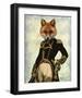 Admiral Fox Full-Fab Funky-Framed Art Print