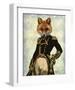 Admiral Fox Full-Fab Funky-Framed Art Print