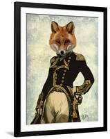 Admiral Fox Full-Fab Funky-Framed Art Print