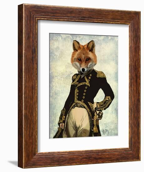 Admiral Fox Full-Fab Funky-Framed Art Print