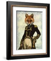Admiral Fox Full-Fab Funky-Framed Art Print