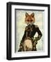 Admiral Fox Full-Fab Funky-Framed Art Print