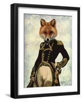 Admiral Fox Full-Fab Funky-Framed Art Print