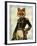 Admiral Fox Full-Fab Funky-Framed Art Print