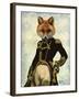 Admiral Fox Full-Fab Funky-Framed Art Print