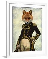 Admiral Fox Full-Fab Funky-Framed Art Print