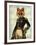 Admiral Fox Full-Fab Funky-Framed Art Print