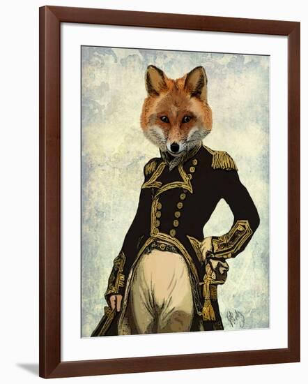 Admiral Fox Full-Fab Funky-Framed Art Print