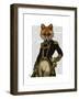 Admiral Fox Full-Fab Funky-Framed Art Print