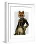 Admiral Fox Full-Fab Funky-Framed Art Print