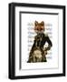Admiral Fox Full-Fab Funky-Framed Art Print
