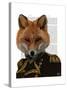 Admiral Fox Portrait-Fab Funky-Stretched Canvas