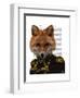 Admiral Fox Portrait-Fab Funky-Framed Art Print