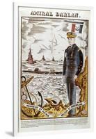 Admiral Francois Darlan, Commander of the French Navy, 1940-Pierre Falke-Framed Giclee Print