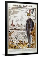 Admiral Francois Darlan, Commander of the French Navy, 1940-Pierre Falke-Framed Giclee Print