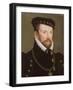 Admiral Gaspard II De Coligny, 1565-70-Francois Clouet-Framed Giclee Print