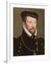 Admiral Gaspard II De Coligny, 1565-70-Francois Clouet-Framed Giclee Print