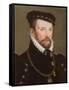 Admiral Gaspard II De Coligny, 1565-70-Francois Clouet-Framed Stretched Canvas