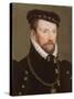 Admiral Gaspard II De Coligny, 1565-70-Francois Clouet-Stretched Canvas