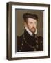 Admiral Gaspard II De Coligny, 1565-70-Francois Clouet-Framed Giclee Print